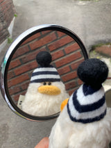 [made]baby ppiri in a short hat