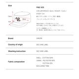 Leaf VZ Monogram Twill Pillbox Cap / Gray