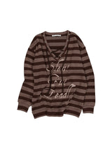 STRIPE V-NECK MTM_P