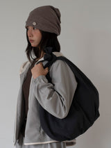 WHIPPING HAIR BAND & BEANIE (COCOA)
