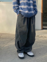 Pigment Wash Balloon Pants 3C