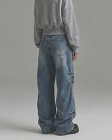 (W's) Side Rivet Denim Pants