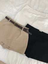 ベーシック ミニスカートパンツ