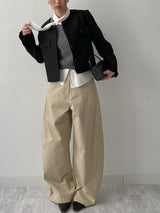 Seasoning Tweed Short Jacket