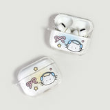 [AirPods] ミュージックキャットハードケース (blue)