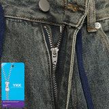 Simon Curved Denim Pants