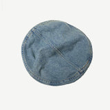 On the Moment Denim Pocket Beret  Hat  C2 WASHING BLUE