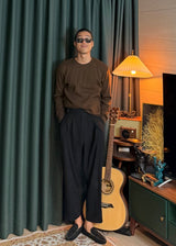 Men's ピュアクロップマッスルフィットニット 4COLOR