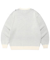 HONEY BEE KNIT SWEATER IVORY(CV2FSUK600A)