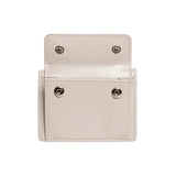 ドットポケット3レイヤーハーフウォレットコインマネーカードウォレット warm gray