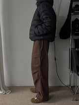 ASCLO Solid Banding Cargo Pants (4color)
