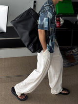 ASCLO Ice Linen Wide Slacks (3color)