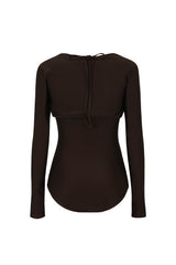 LEOTARD BOLERO CARDIGAN_Mocha