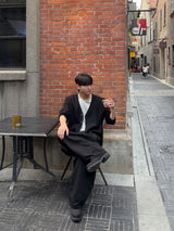 [Premium] Cool U-neck short sleeve T-shirt