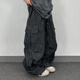 linen balloon cargo pants