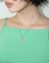 CLOVER PUNCHING NECKLACE