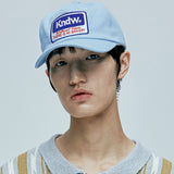 kndw vintage trucker cap maya blue