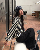 Fiction Stripe Hoodie