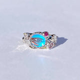 8 gemstone Ring