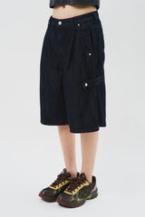Date Non Fade Bermuda Denim (2color)