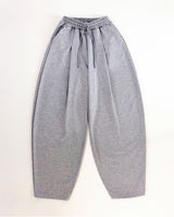 Tone curved fleece balloon sweat pants