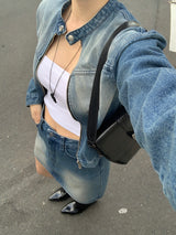 [MADE] Dune Y2K Racing Denim Jacket