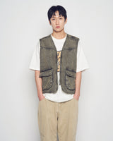 26SS STUDDED BALLOON FIT DENIM PANTS 