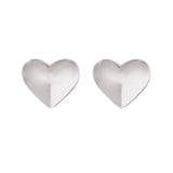 Metal Heart Earrings