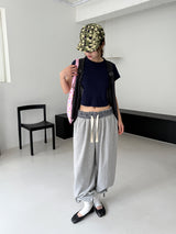 waist check sweat pants