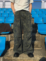 ASCLO パラシュートカモデニムパンツ (2color)