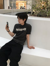 Grapher damage short-sleeved T-shirt 3C