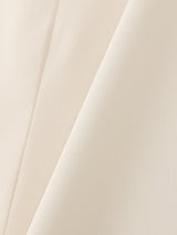 Silky Lace Bustier Dress_Ivory