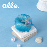 Olle. 鸥莉 オーリー アセテート素材 ハンドメイド シェルシルエットクリップ 上品 韓国風 ヘアアクセサリー