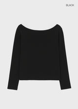 [MADE] アクニオフショルダー長袖Tシャツ