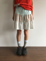 Mani patchwork skirt (2color)