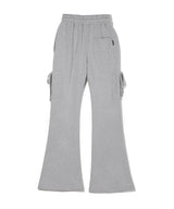 KNOT BOOTCUT SWEATPANTS_GY