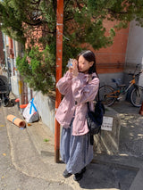 Aine Cotton Washing Crackers Field Jacket