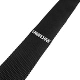 [3008] Signature Square Knit Tie (BK)