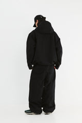 マウンテン3Lシームシーリングワイドベンチレーションパンツ ブラック
