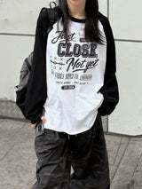 クローズ ラグラン ロングスリーブ Tシャツ