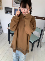 フリンジタッセルスウェットシャツ (3C)