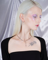 Star-Stud drop Necklace