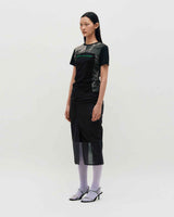Blocked Graphic SS T-shirt _ BLACK