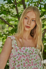 Blossom Sleeveless One-Piece Cream[24184WONXN]