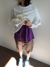 YWD WELCOME T-SHIRTS_PURPLE (1color)