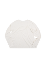 Ivory see through round summer knit