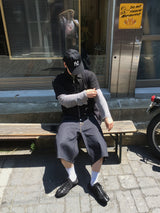 No.1747 M FM zipper half JK