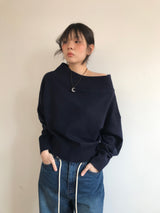 Airy Off-Shoulder Knit (3Colors)