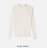 [S/F] Ragaln golgi side zipper slim t-shirts(3color)