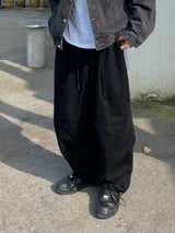 Washing Pigment Balloon Pants 2C
